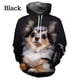 thumbnail image 3 of Nueva moda Animal perro chihuahua 3D gráfico sudaderas con capucha hombres señoras Casual suéteres sudadera con capucha ropa de calle tops de gran tamaño ropa para hombres, 3 of 5