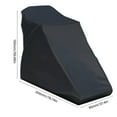 thumbnail image 3 of Treadmill protective cover waterproof and dustproof treadmill cover fitness equipment treadmill cover easy to use black, 3 of 5