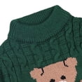 thumbnail image 5 of Mifsaly Toddler Boys Girls Turtleneck Sweater Kids Long Sleeve Chunky Knit Warm Pullover Sweaters, 5 of 7