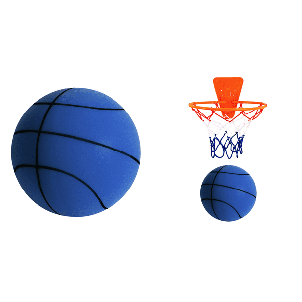 Baloncesto 21 Cm Tamaño 5 para Actividades en Interiores (oscuro) Azul