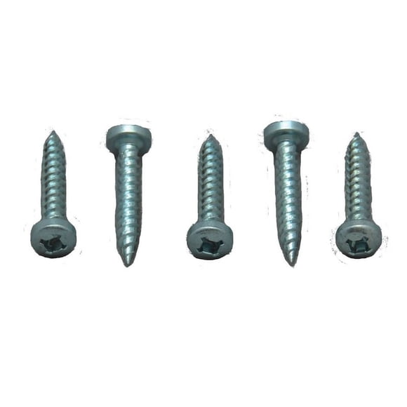 AP Products 1104.1036 1 in. Colonial White Pan Head Screws - Pack of 50