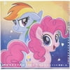 Unique 59452 My Little Pony Flying Ponies Lunch Napkins 65 Inches 16 Ct, Multicolor, One Size