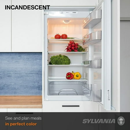 Sylvania Soft White Incandescent A15 Bulb, Medium Base | 15 Watts/120 Volts | 2-