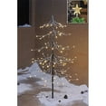 thumbnail image 1 of Lightshare XXS1124FT 4 ft.  LED Fir Snow Tree Decoration Light, Warm White, 1 of 1