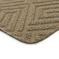 thumbnail image 2 of Mohawk Home Venice Low Pile Geometric All Weather Indoor/Outdoor Peel & Stick Stair Treads, 15 Count, Café, 8" x 2'6", 2 of 11