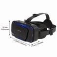 thumbnail image 2 of VR Headset, Iphone And Android 3D VR Glasses for Virtual Reality, No Batteries Required, Compatible with 5.0-7.0 Inch Phones, Adjustable Universal Virtual Reality Goggles, 2 of 8