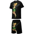 thumbnail image 3 of Kids Tinker Be-l T Shirt Shorts Set 2 Piece Graphic Short Sleeve Outfit Set for Boys Girls, 3 of 8