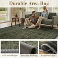 thumbnail image 7 of SIXHOME 6'x9' Area Rugs for Living Room Modern Area Rugs Machine Washable Rugs Green, 7 of 7