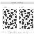 thumbnail image 4 of Yayeee Garden Flag 12" x 18" Double Sided Outdoor Yard Lawn Holiday Decorations, Cow Spots, 4 of 6