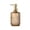 Yellow, variant on WYBXZ Yellow Glass Soap Dispenser Sunny Cheerful for students Bathroom Nursery Happy Color Leak Proof Pump 400ml Refillable