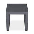 thumbnail image 3 of Real Flame Baltic Aluminum Patio End Table in Gray (Set of 2), 3 of 4