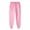 Pink, variant on Giftesty Men Pants Clearance,Men's Casual Trousers and Trousers Plus Velvet Thick Solid Color Large Size Running Fitness Sports Pants