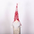 thumbnail image 1 of Fiudx Ofertas Del Día Decoración Navideña Muñeco Sin Rostro Botella De Vino Bolsa De Vino De Papá Noel, 1 of 4