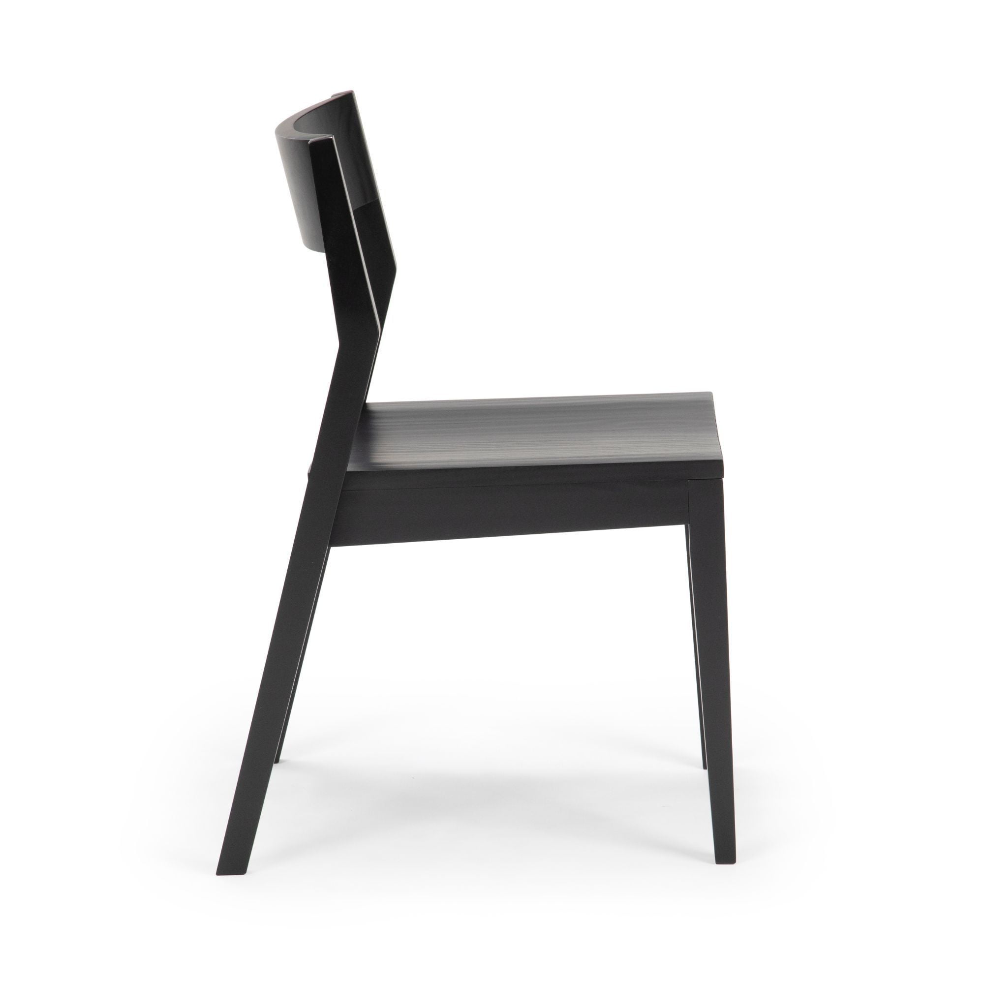Plank+Beam Modern Dining Chair Set of 2, Solid Wood Chairs for Kitchen, Office, Living Room