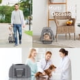 thumbnail image 3 of Transportín para mascotas Petsfit con ruedas extraíbles para gatos y perros, 3 of 9