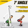 thumbnail image 3 of syedee Smith Machine Home Gym, Power Rack Cage with Linear Bearing,Commercial Grade(White), 3 of 9