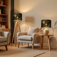 thumbnail image 6 of Lampshades 2 Pack Majestic Mallard Duck Natural Pond Greenery Dramatic 13"x13"x10" Light Shade for Table Lamps Floor Lamps Drum Lamp Shades Lampshade Replacement Easy Assembly, 6 of 8