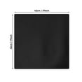 thumbnail image 2 of Sm:)e 17x17 inch 4 Pack Satin Napkins for Dinner Lunch Wedding Party, Silky Smooth Washable, Black, Square, 2 of 8