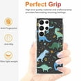 thumbnail image 2 of Space Dinosaurs Case for Samsung Galaxy S23 Ultra,Aesthetic Art Design Pattern Soft TPU Bumper Case Cover, 2 of 5