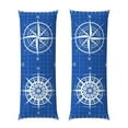 thumbnail image 1 of Fotbe Compass Funda para Almohada Corporal con Diseño, Funda de Microfibra Ultrasuave de 20x54 Pulgadas, Ropa de Cama Elegante, 1 of 7