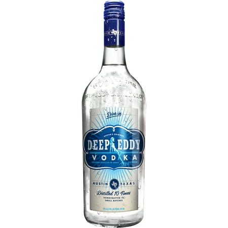 Deep Eddy Vodka, 750 ml Bottle, 40.0% ABV