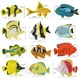 thumbnail image 1 of Juego de 64 piezas de juguetes de animales marinos del océano, figuras realistas de vida submarina, juguetes de baño, regalos de fiesta, juguetes para niños y niñas, 1 of 12