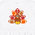 thumbnail image 4 of Inktastic Thanksgiving Cute Football Turkey Girls Toddler Dress, 4 of 5