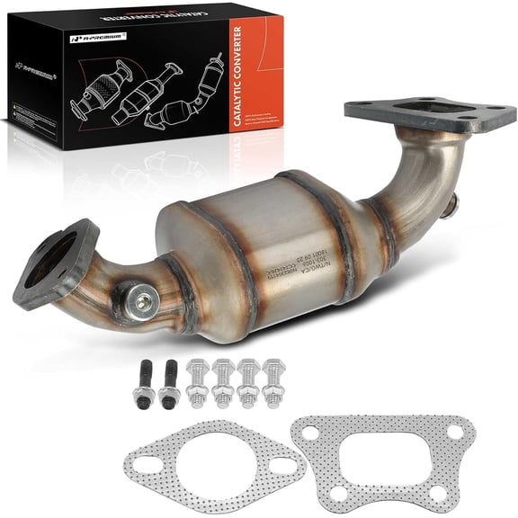 A-Premium Front Left Catalytic Converter Kit Direct-Fit Compatible with Chevrolet Impala 2014-2018 & Cadillac XTS 2013-2016 3.6L EPA Compliant