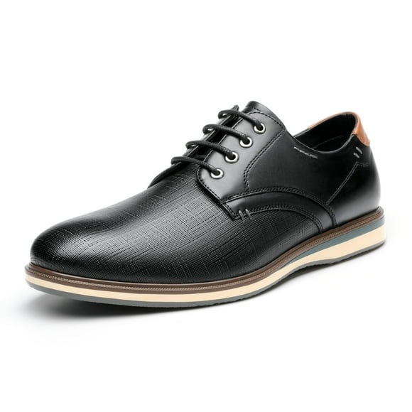 Bruno Marc Men's Casual Dress Oxford Sneakers Shoes Black Size 10.5 M US LG19008M-1
