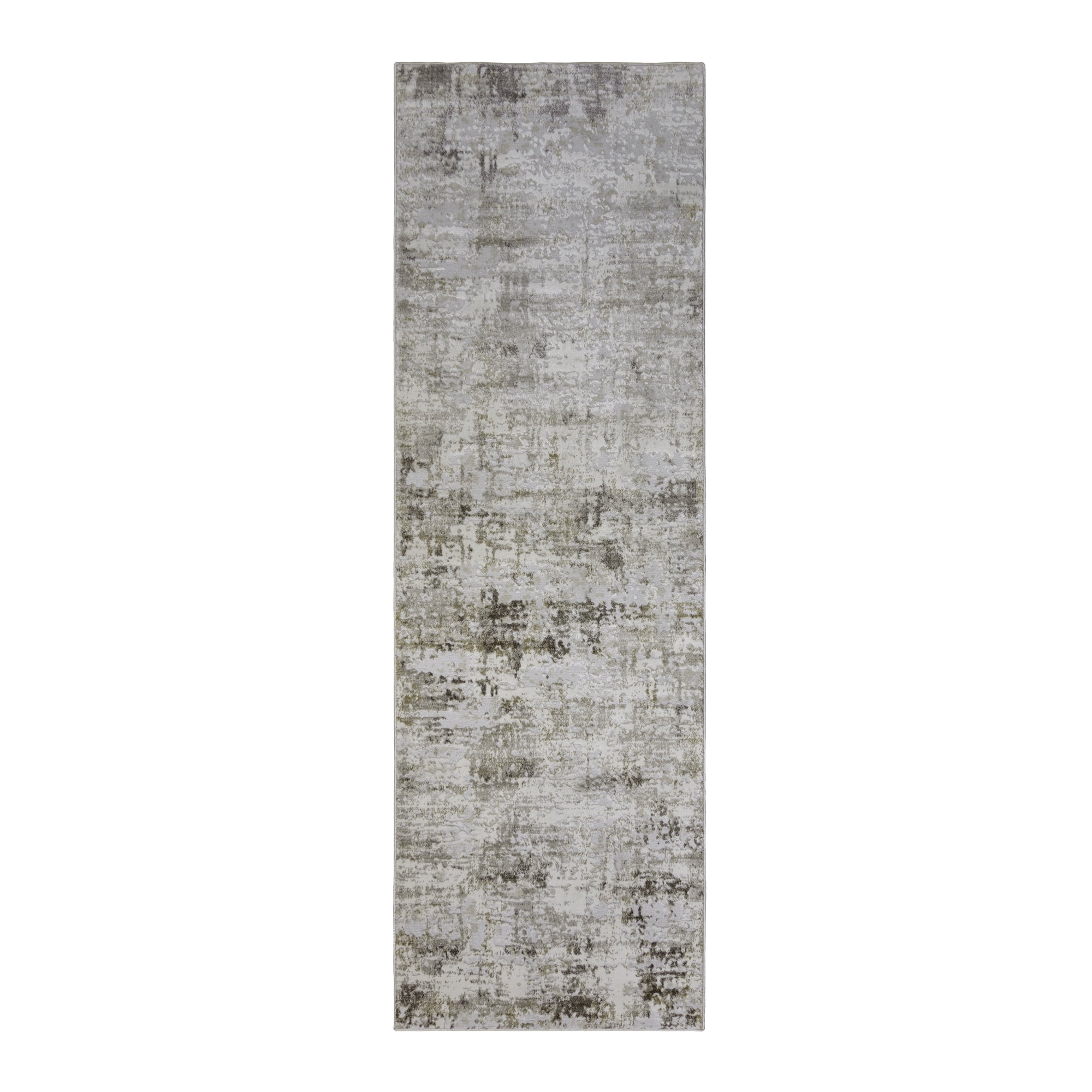 Gertmenian Quattro Alder Modern Abstract Beige Area Rug, 2x8 Runner