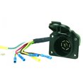 thumbnail image 3 of Hopkins MFG Trailer Wiring Connector 41145 OEM Series; 7-Way RV Blade; With Dust Cover/Cable Ties/Ground Screw And Grease Packet, 3 of 3