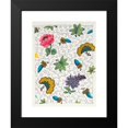 thumbnail image 2 of Anonymous 19x24 Black Modern Framed Museum Art Print Titled - Floral Design for Printed Textile Pl VIII (1800-1818), 2 of 5