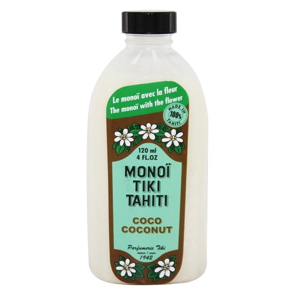 Monoi Tiare Tahiti - Coconut Oil Natural - 4 fl. oz.