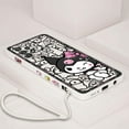 thumbnail image 3 of Sanrio H-Hello K-Kitty Kuromi Phone Case for Samsung Galaxy A20s A02s A30 A10s A04s A31 A70 A03s A50 A05S Square Liquid Cover Gift Festivals, 3 of 6