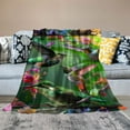 thumbnail image 2 of Shiartex Hummingbird Blankets and Throws Fuzzy Soft Warm Flower Blanket for Bed Couch Sofa Chair Travel Hummingbirds Spring Theme Gifts for Women Men 40x50in, 2 of 6