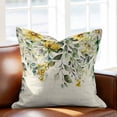 thumbnail image 3 of Green Eucalyptus Leaves Pillow Covers 16x16 Inch, Retro Rustic Botanical Floral Linen Pillowcase with Invisible Zipper, Decorative Throw Pillow Covers Cushion Case for Couch Sofa Bed Living Room, 3 of 9