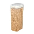 thumbnail image 2 of Vrorvz Airtight Cereal Storage Container with Lids for Kitchen Organization Clear Plastic Food Storage for Grain Sugar Flour Rice Snacks Stackable and Leak Proof, 2 of 7