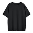 thumbnail image 4 of SUNBS Plus Size Workout Tops for Women T Shirts Short Sleeve Spring Tee Summer Clothes,Sizes S-3XL, 4 of 9
