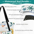thumbnail image 3 of Extra Large Picnic Beach Blanket Waterproof Sand Proof Portable Outdoor Mat Palm Trees Shells Wave 60x80, 3 of 9