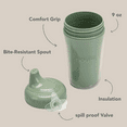 thumbnail image 5 of noüka Insulated and Non-Spill Sippy Cup | Leak Proof and Easy Grip | Keeps Drinks Hot or Cold | Deep Ocean, 5 of 7