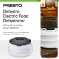 thumbnail image 2 of Presto Dehydro Electric Food Dehydrator, 4-Tray Expandable Dryer Machine, White, 2 of 16