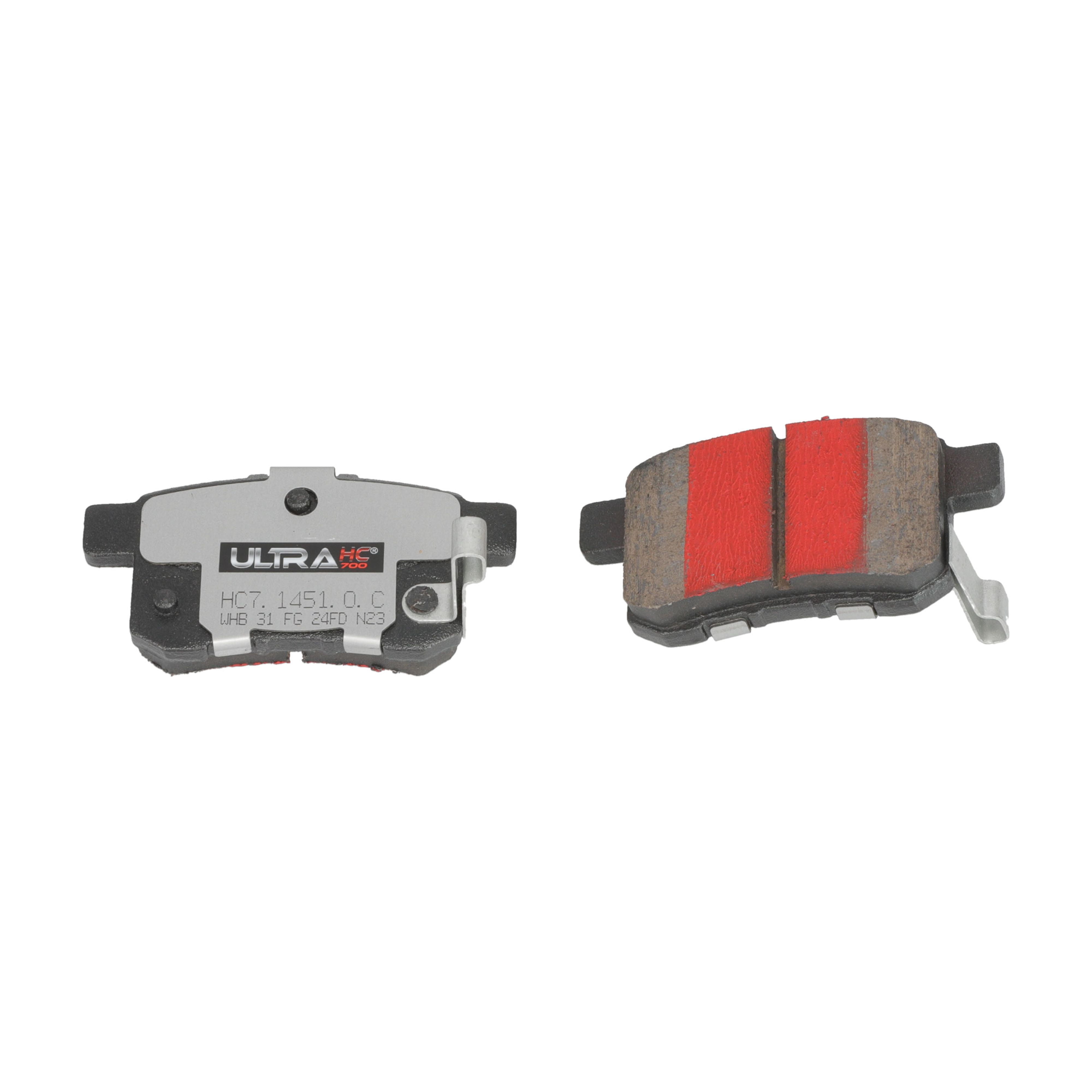 UltraHC 700 Brake Pad Set, Rear HC7.1451.0.C, Honda Accord 2008