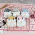 thumbnail image 4 of Porte-clés en Peluche Hamster Mignon Porte-Clés Pendentif Sac à Main, 4 of 4