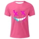 thumbnail image 4 of Camisetas de Cuello de la Tripulación de los Hombres de Poliéster Impreso en Seco Rápido, Cuello Redondo de Corte 3D para Gimnasio, Carrera, Ciclismo Y Ocasional, 4 of 4