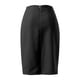 thumbnail image 3 of Falda midi de cuadros de cintura alta para mujer - Largo hasta la rodilla, ajustada y con abertura - Ropa informal de oficina para otoño/invierno (S-XXL), 3 of 3