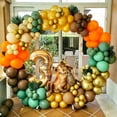 thumbnail image 2 of Juego de arcos de globos para baby shower de Simba, el Rey León de Disney, para fiestas de cumpleaños infantiles, decoraciones de fondo, regalos, juguetes, globos, suministros, 2 of 4