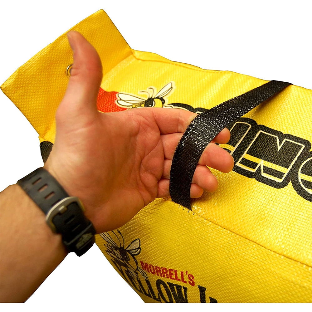 Morrell Yellow Jacket 19lb Bag Target w/ HME Products Stand & Bow Hanger