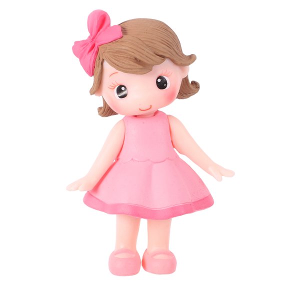 LOLIPPYY Doll Figurines Ceramic Decoration Girls Home Decoration 1 Set