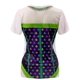 thumbnail image 2 of Camiseta para mujer, disfraz de flor de lis para mardi Gras, con forma de corsé, talla S, 2 of 7