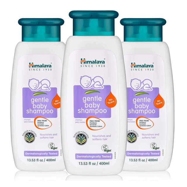 Shampoo Himalaya Gentle Baby 3x400ml Sin Lágrimas Hidratante